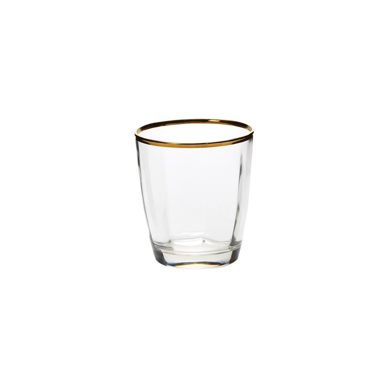 Shop Vietri Optical Gold Double Old Fashioned