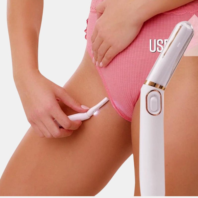 Vigor Bikini Shaver And Trimmer Hair Remover For Women, Dry Use Electric Razor, Personal Groomer For Intim