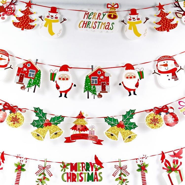 Vigor Christmas Décor Hanging Set In Red