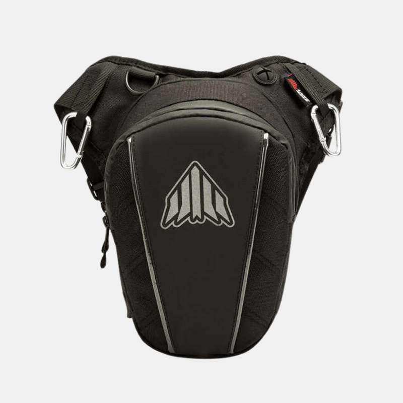 Vigor Drop Leg Bag Waterproof Thigh Pouch Waist Pack Motorcycle Sport Expandable Backpack Multi Pocket In Grey