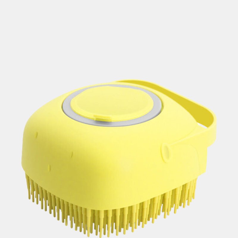 Vigor Grooming Brush For Your Lovable Pets, Keep Love Of Em In Yellow
