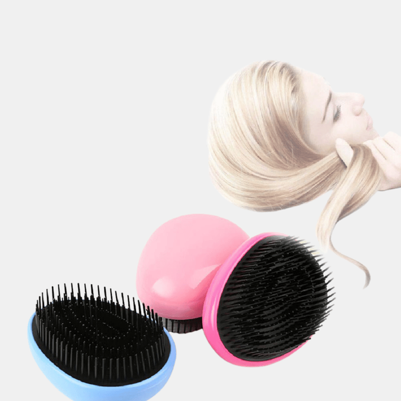 Vigor Hair Care Comb Massage Hairbrush Tangle Egg Shaped Detangling