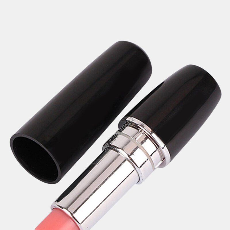 Vigor Lipstick Vibrator Full Body Relaxing Powerful Vibrator Massager In Black