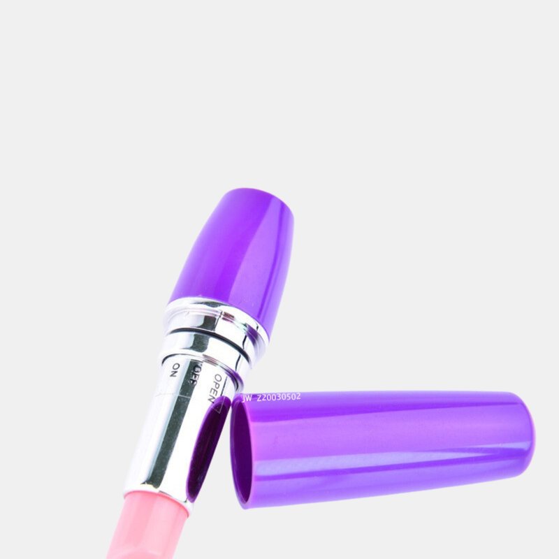 Vigor Lipstick Vibrator Full Body Relaxing Powerful Vibrator Massager In Purple