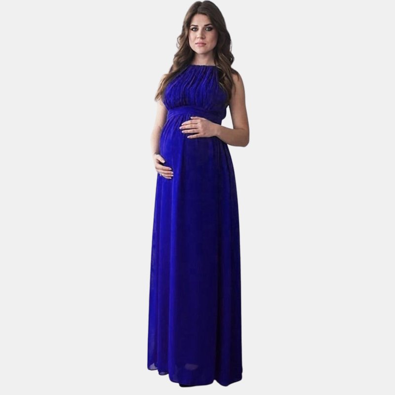 Vigor Maternity Clothes Maternity Gowns For Photoshoot Maternity Dress Photoshoot In Blue