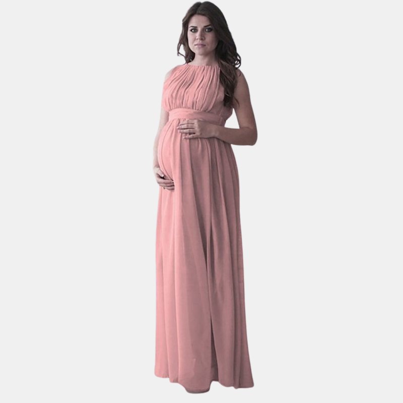 Vigor Maternity Clothes Maternity Gowns For Photoshoot Maternity Dress Photoshoot In Pink
