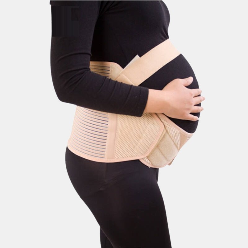 Vigor Maternity & Pregnancy Waist/back/abdomen Band, Belly Brace In Black