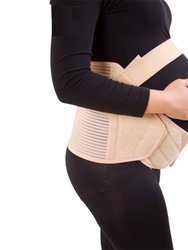 Maternity & Pregnancy Waist/Back/Abdomen Band, Belly Brace - Crème Or Skin