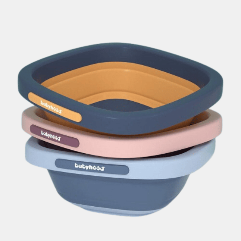Vigor Multi-purpose Folding Collapsible Wash Basin Lightweight Portable (bulk 3 Sets)