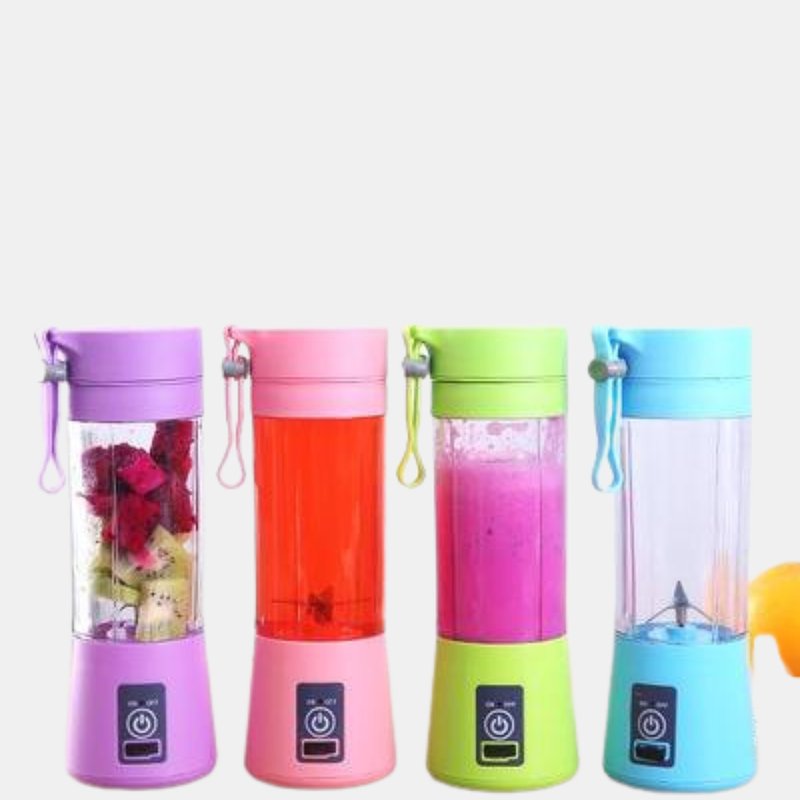 Shop Vigor Personal Mixer Fruit Ice Crushing Rechargeable With Usb, Mini Blender For Smoothie, Fruit Juice, Mil In Blue