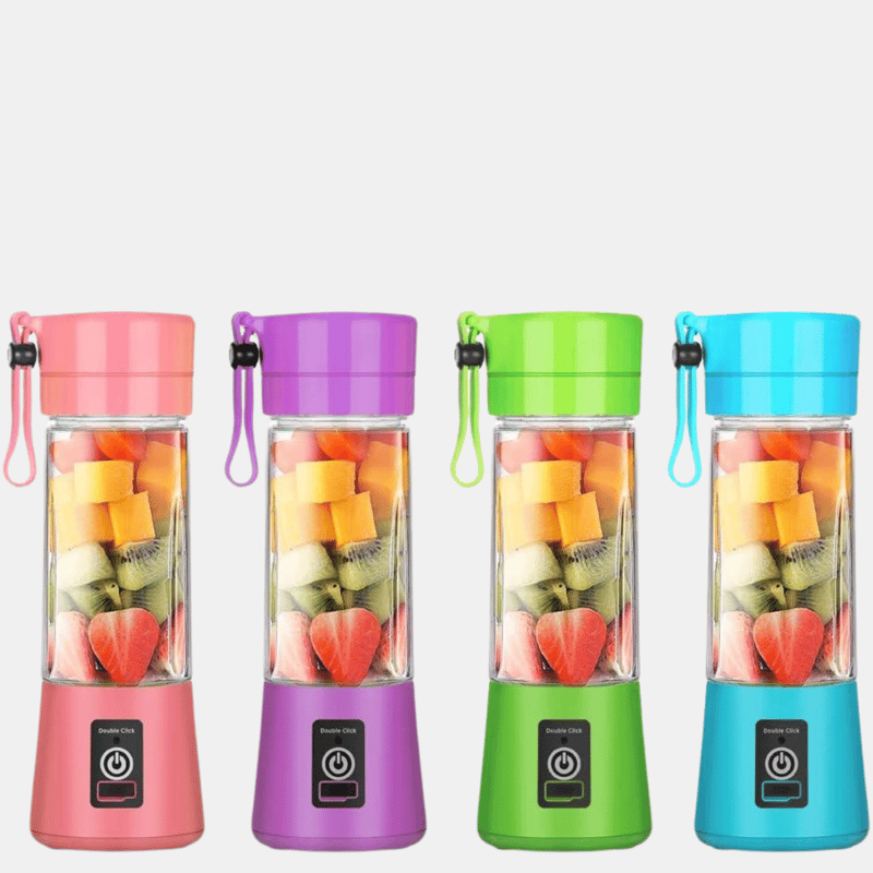 Shop Vigor Personal Mixer Fruit Ice Crushing Rechargeable With Usb, Mini Blender For Smoothie, Fruit Juice, Mil In Pink