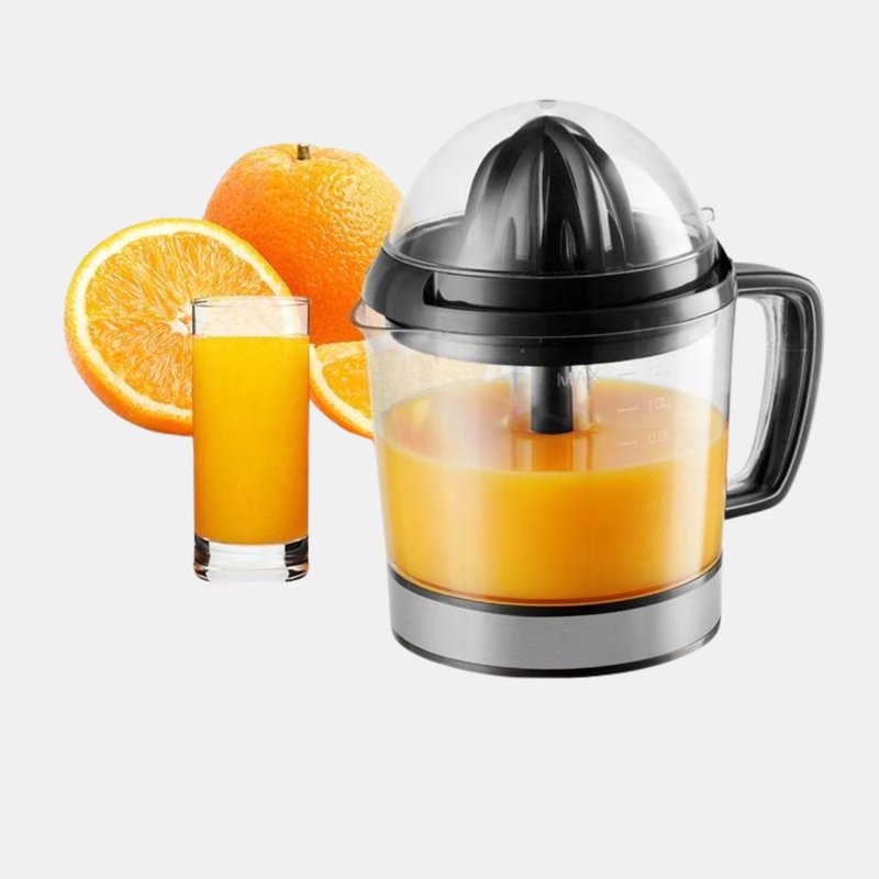 Vigor Power Electric Citrus Juicer Black Stainless Steel For Breakfast Soft Drinks In Yellow