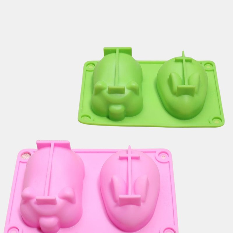 Vigor Silicone Mousse Cake Mold Bunny Piggy Baking Tray Dessert Mold Pastry In Multi