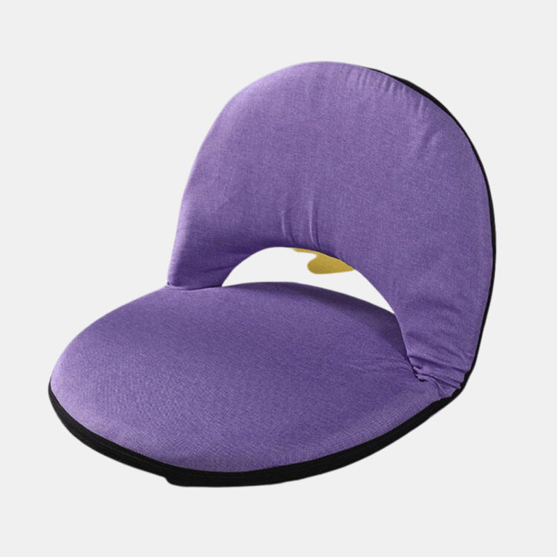 Vigor Specatator Cushion Fabric With Back Folding Stadium Seat Indoor Floor Bleacher Chairs In Purple
