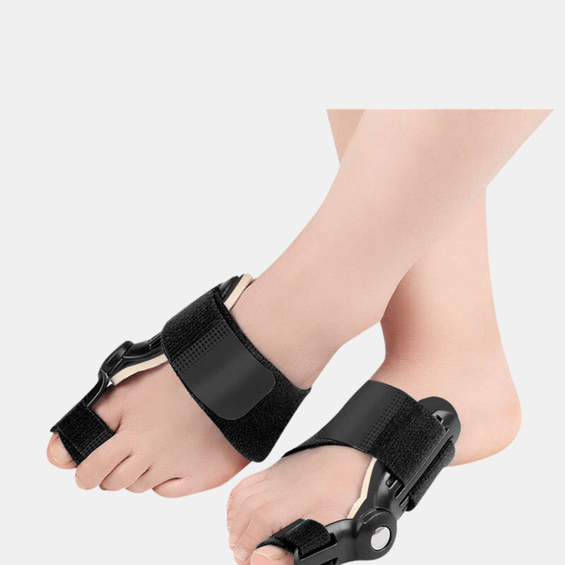 Vigor Toe Stretcher Guard Corrector Pain Relief Bunion Foot Twist In Black