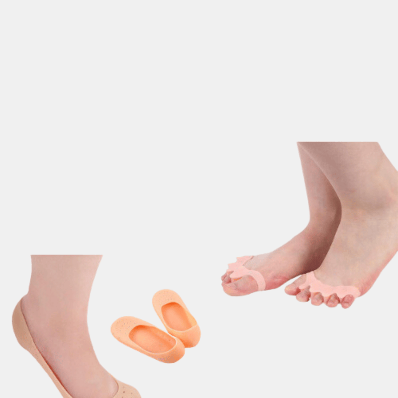 Vigor Toes And Foot Anti-cracking Twin Pack In Neutral