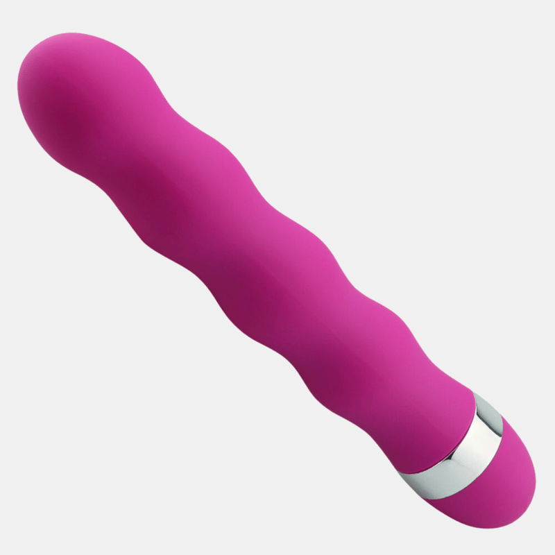 Vigor Vibrator Silicone Multi Speed Vibrating Dildo Power Vibes In Pink