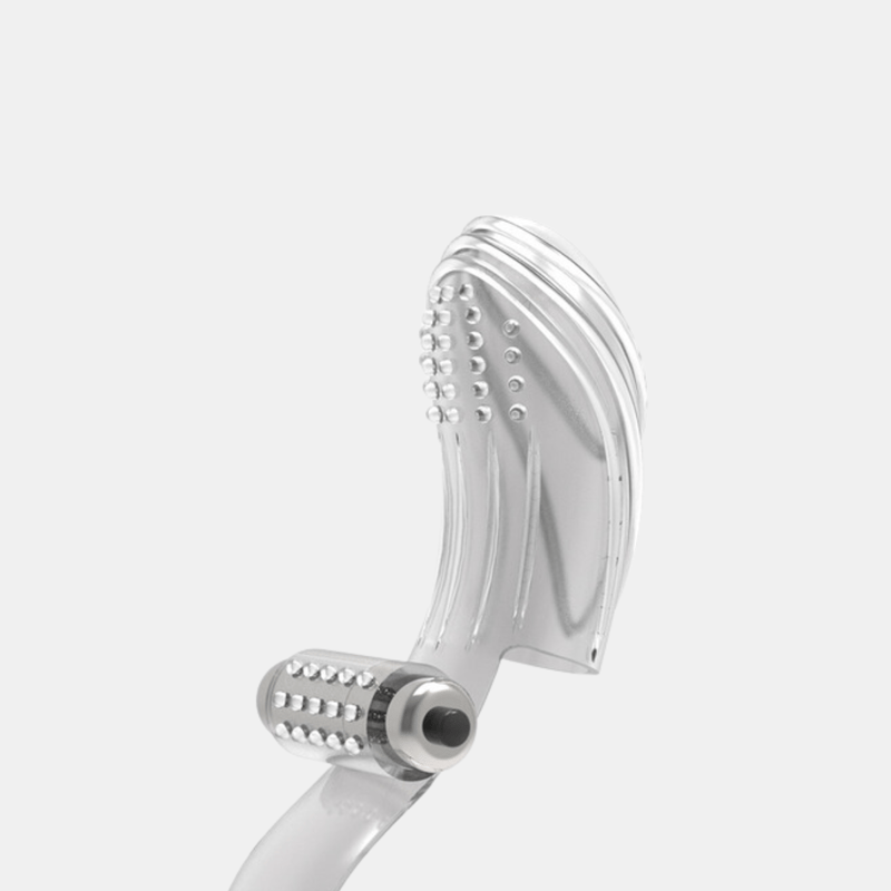 Vigor Wearable Finger Vibrator G Spot Vibrator Women Sex Toy Adult In White