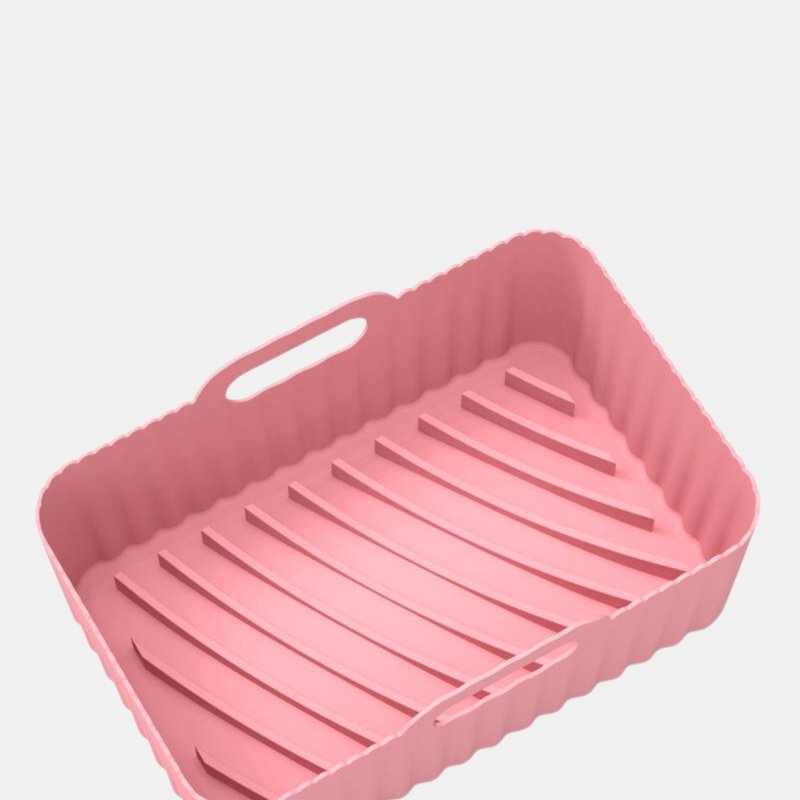 Vigor Wide Shape Air Fryer Silicone Pot In Pink