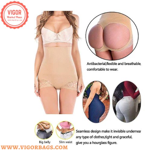 Shop Vigor Women T-back Butt Lifter Enhancer & Women Shapewear Open Lift Up Panties Combo Pack