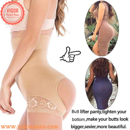 Shop Vigor Women T-back Butt Lifter Enhancer & Women Shapewear Open Lift Up Panties Combo Pack