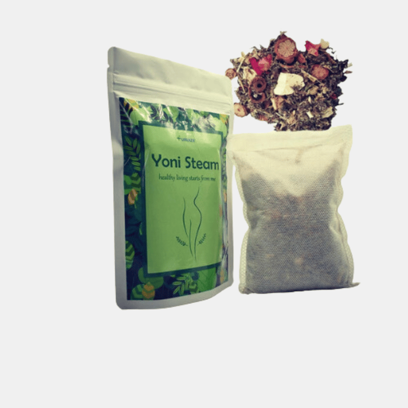 Vigor Yoni Steam Herbs Organic Blend Of Natural Herbs & Yoni Pack Mask Combo