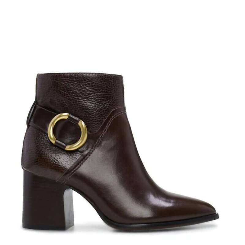 Shop Vince Camuto Evelanna Ankle Boot In Brown