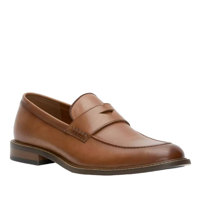 Shop Vince Camuto Lachlan Penny Loafer In Brown