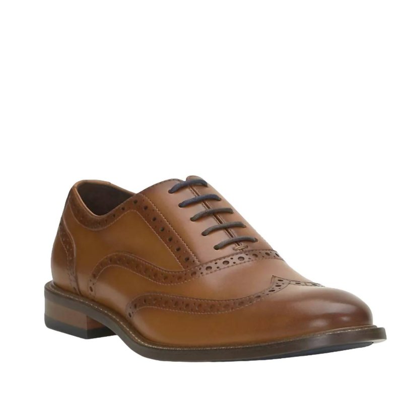 Shop Vince Camuto Lazzarp Wingtip Oxford Shoe In Brown