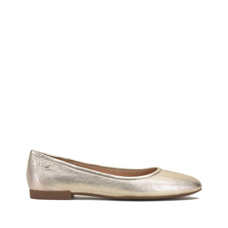Shop Vince Camuto Minndy Ballet Flat In Gold