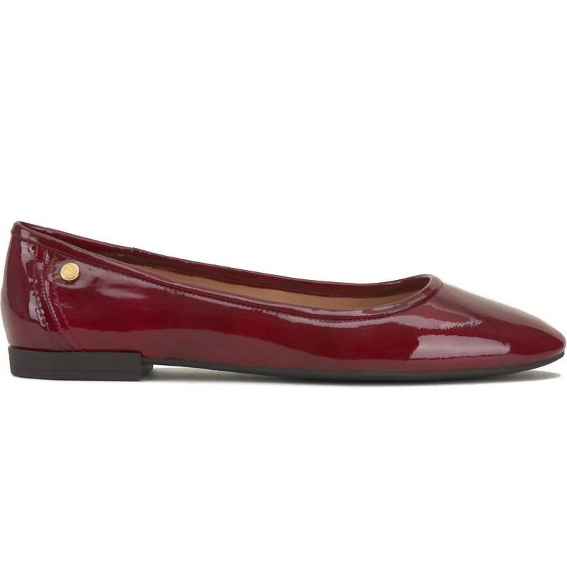 Shop Vince Camuto Minndy Ballet Flat In Red