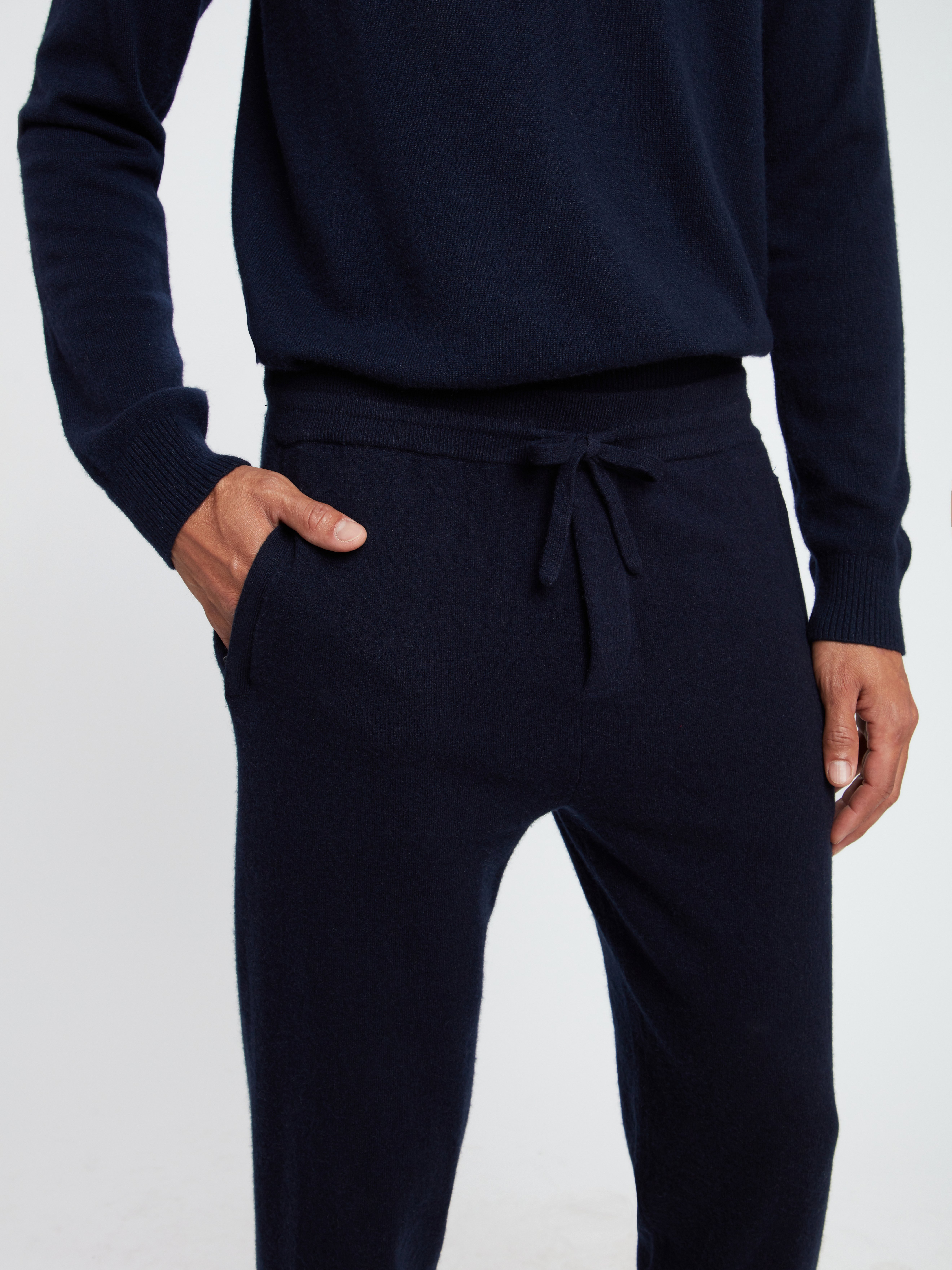 vince cashmere joggers