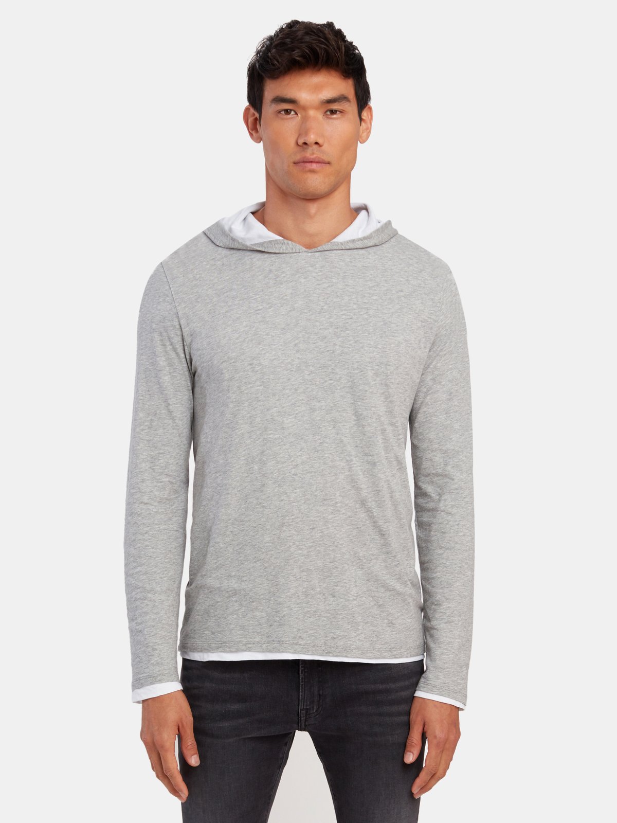 Vince Double Layer Hoodie | Verishop