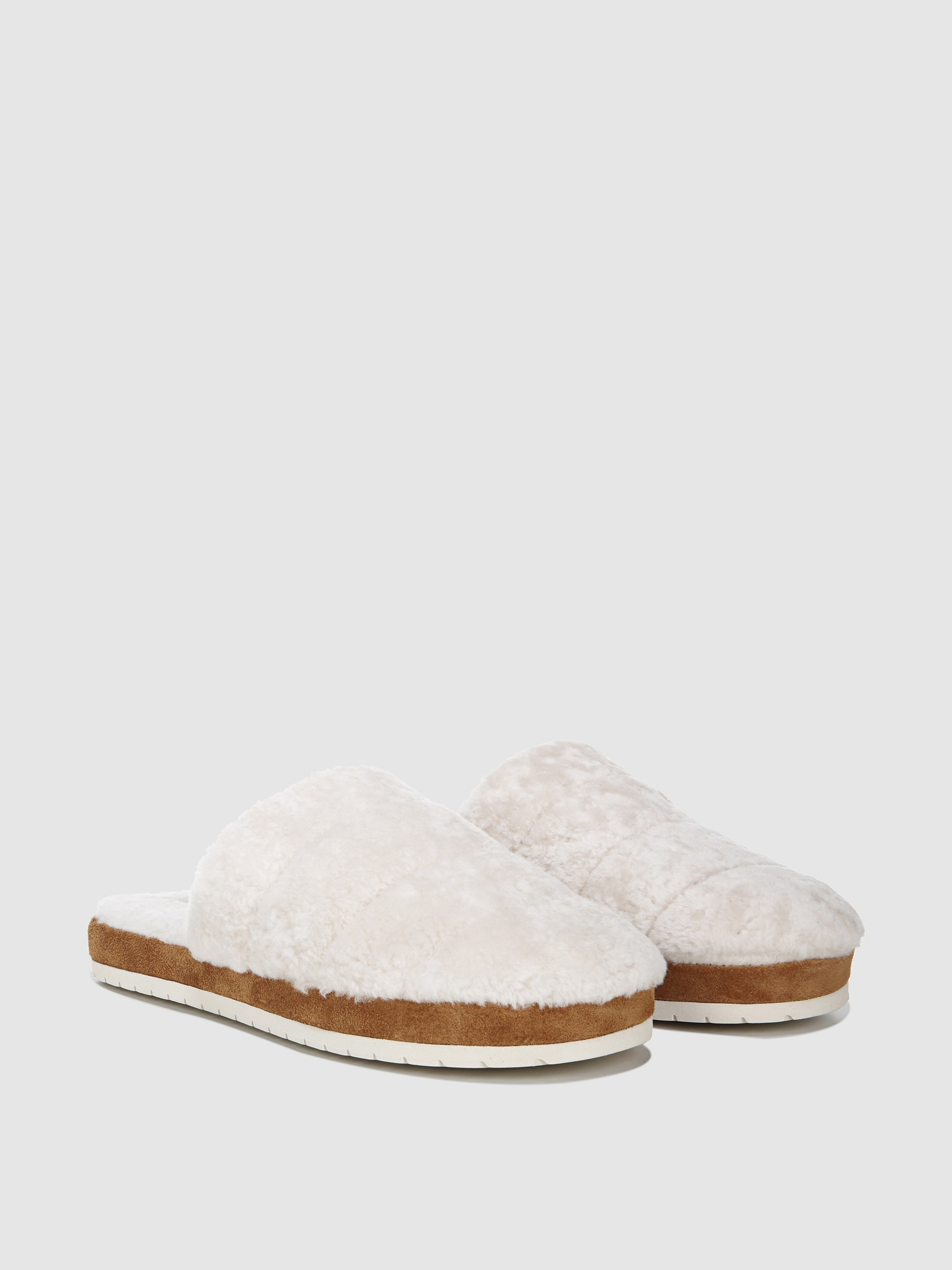 vince shearling shoes