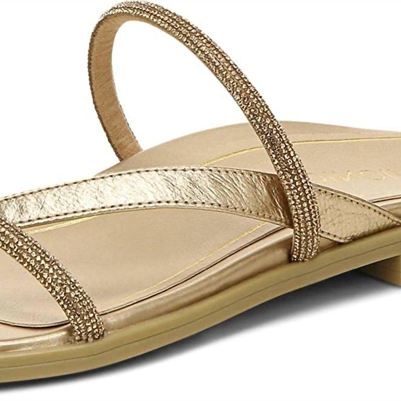 Vionic Prism Sandals In Gold