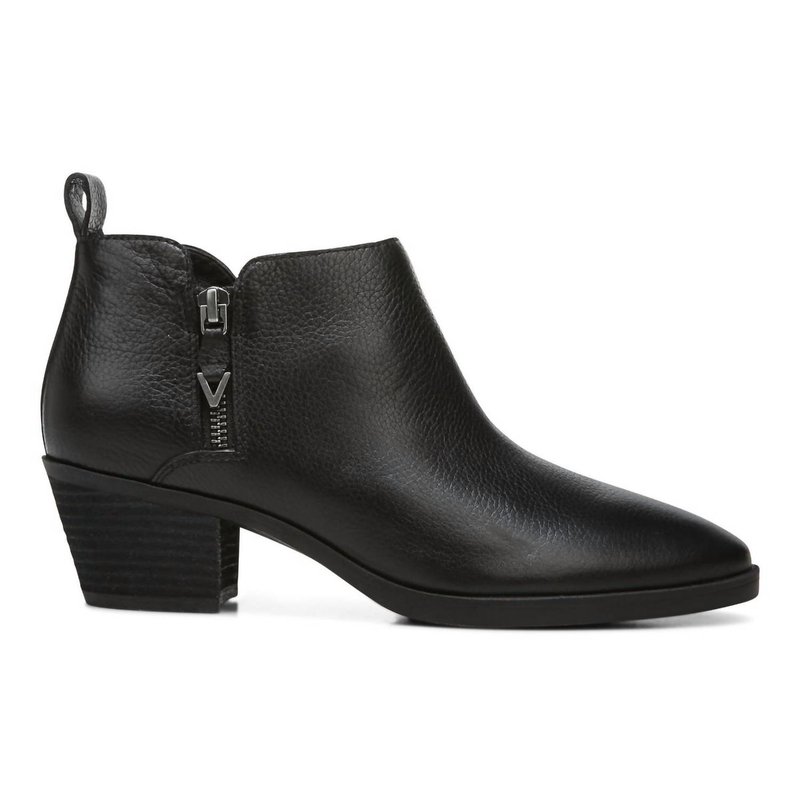 Shop Vionic Women's Cecily Ankle Boots In Black