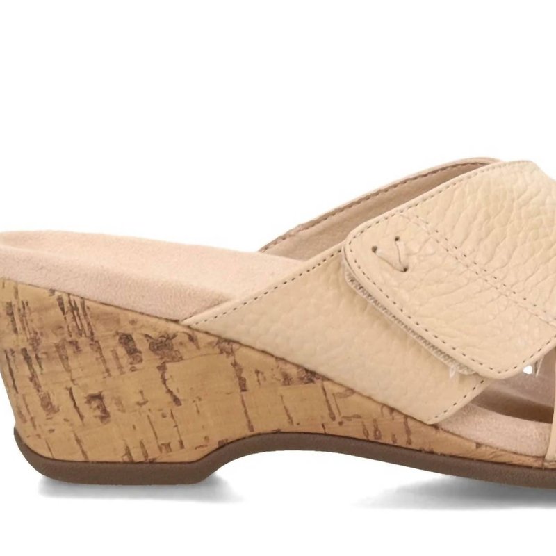 Vionic Women's Leticia Wedge Sandal In Brown