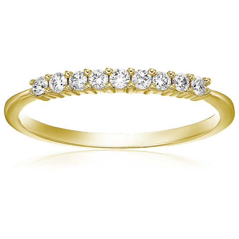 Shop Vir Jewels Round Diamond Wedding Band For Women With 14k Gold 9 Stones Set