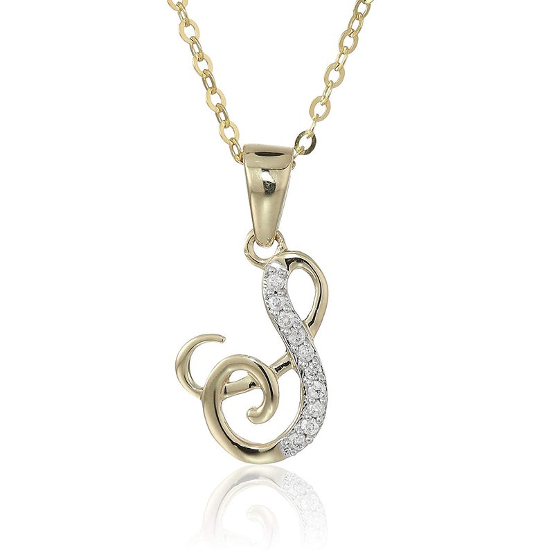 Shop Vir Jewels 1/20 Cttw Diamond Musical Pendant Necklace 14k Yellow Gold With 18" Chain