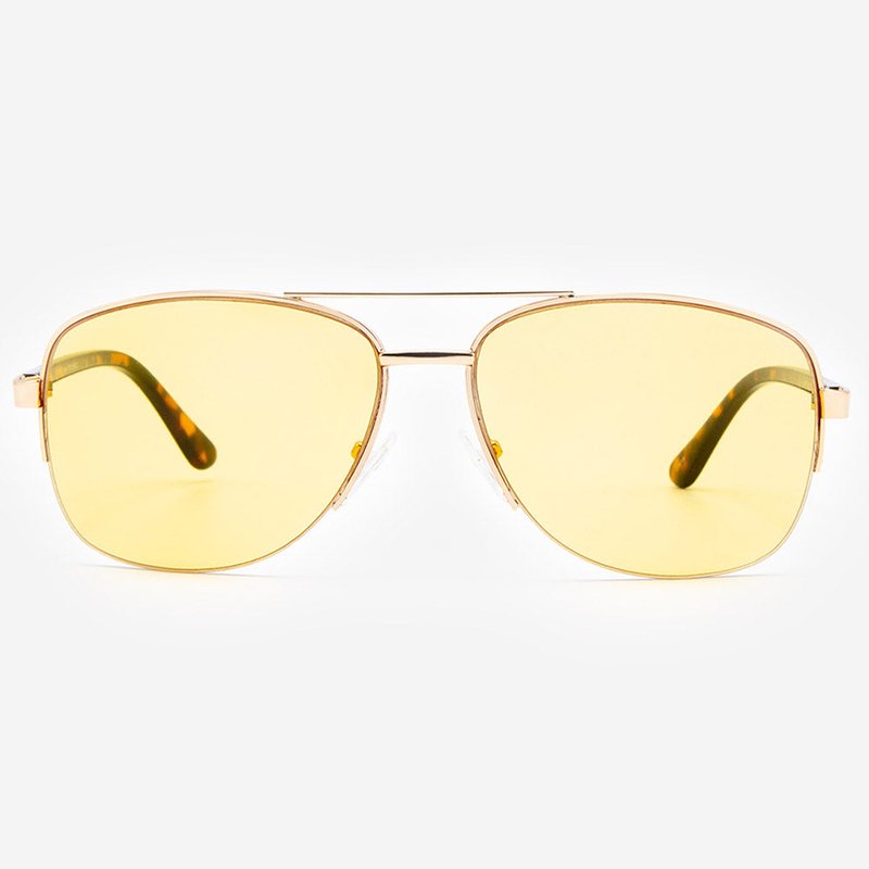 Vitenzi Anzio Driving Sunglasses In Gold