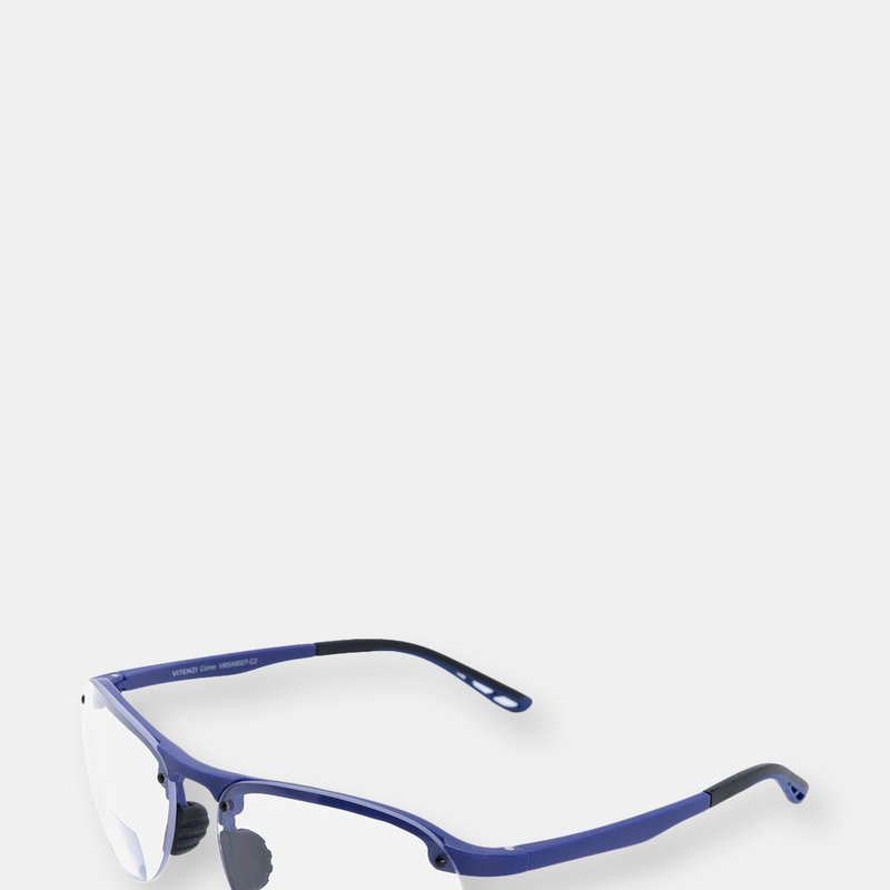 Shop Vitenzi Como Bifocal Safety Glasses In Brown