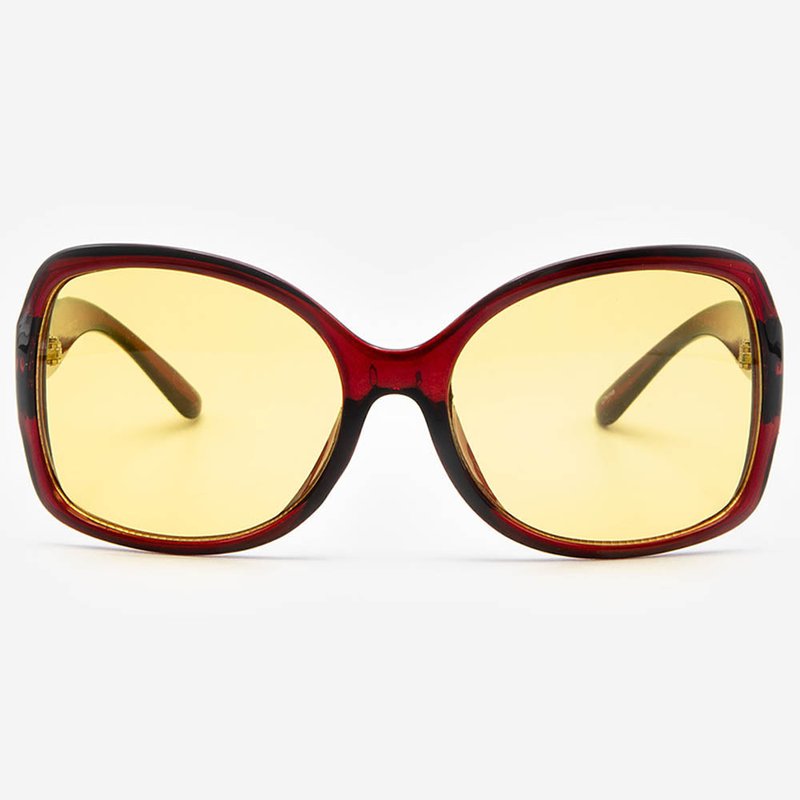 Vitenzi Ferrara Night Vision Driving Sunglasses In Brown