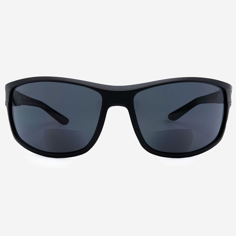 Vitenzi Massa Bifocal Wraparound Sports Sunglasses In Black