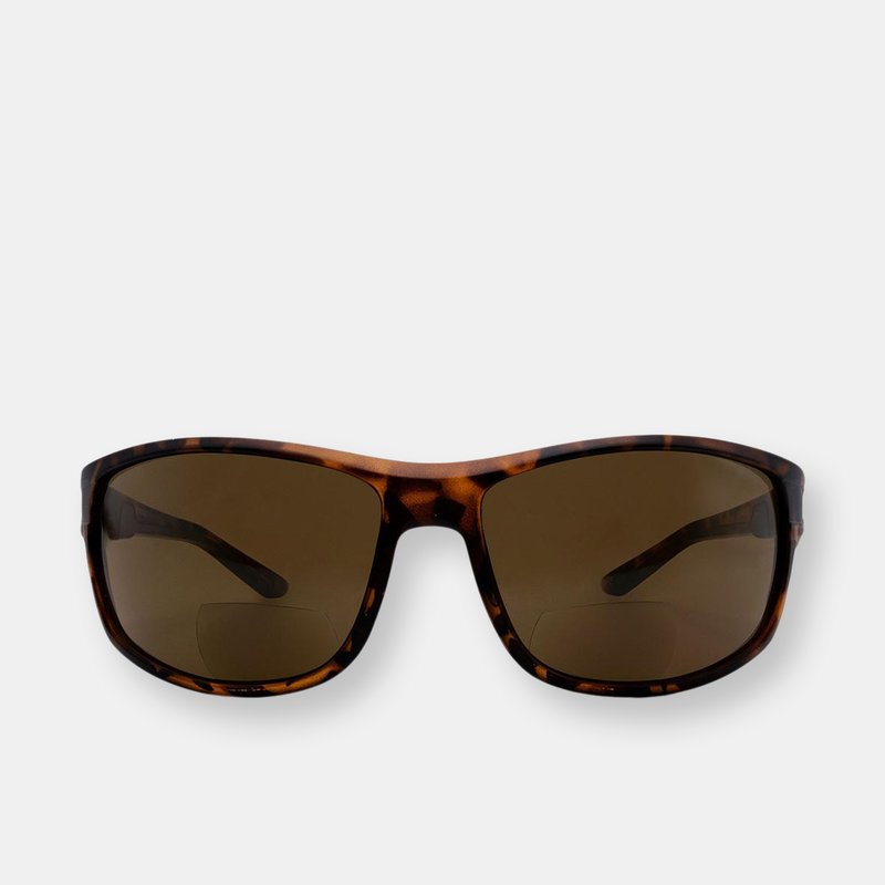 Vitenzi Massa Bifocal Wraparound Sports Sunglasses In Brown