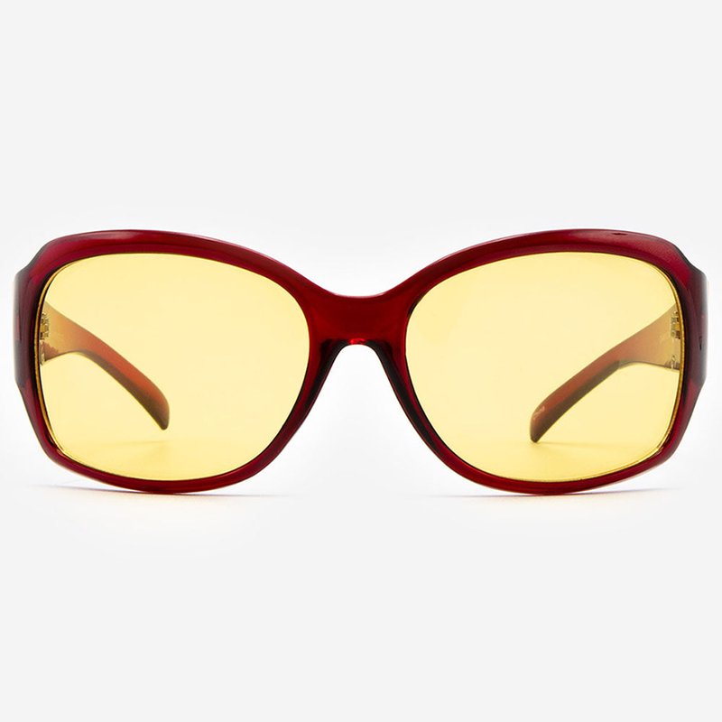Vitenzi Vittoria Night Vision Sunglasses In Red
