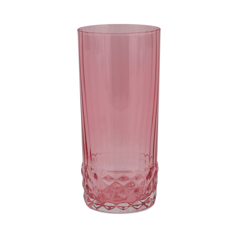 Viva By Vietri Deco Tall Tumbler In Pink