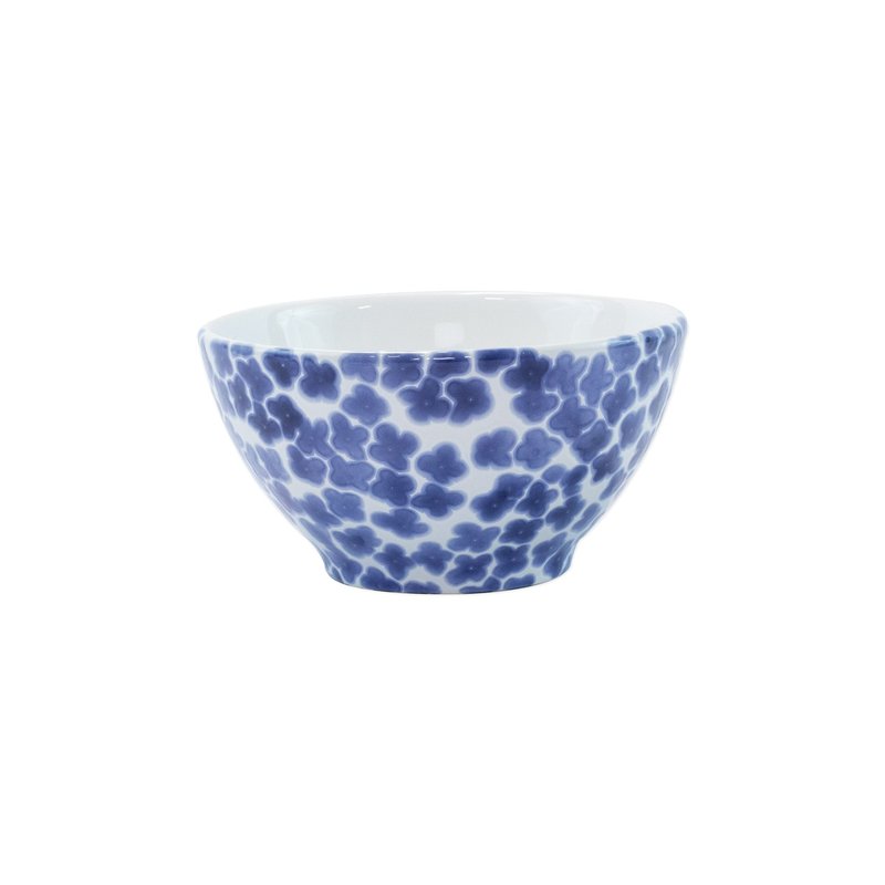Viva By Vietri Santorini Flower Cereal Bowl In Blue