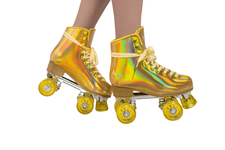 Vivid Skates Gold Prisma Roller Skates - Prisma Gold