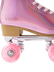 Vivid Skates Pink Prisma Roller Skates