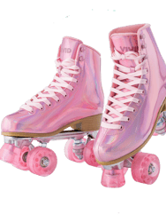 Vivid Skates Pink Prisma Roller Skates